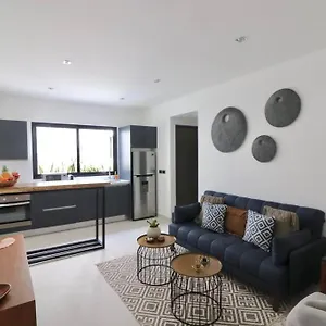 Amazing!! Ph 2 Bdrm + Private Rooftop &pool /aldea Zama Appartement